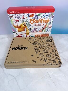 Osmo Creative Starter Kit with Monster Set - Red & Brown